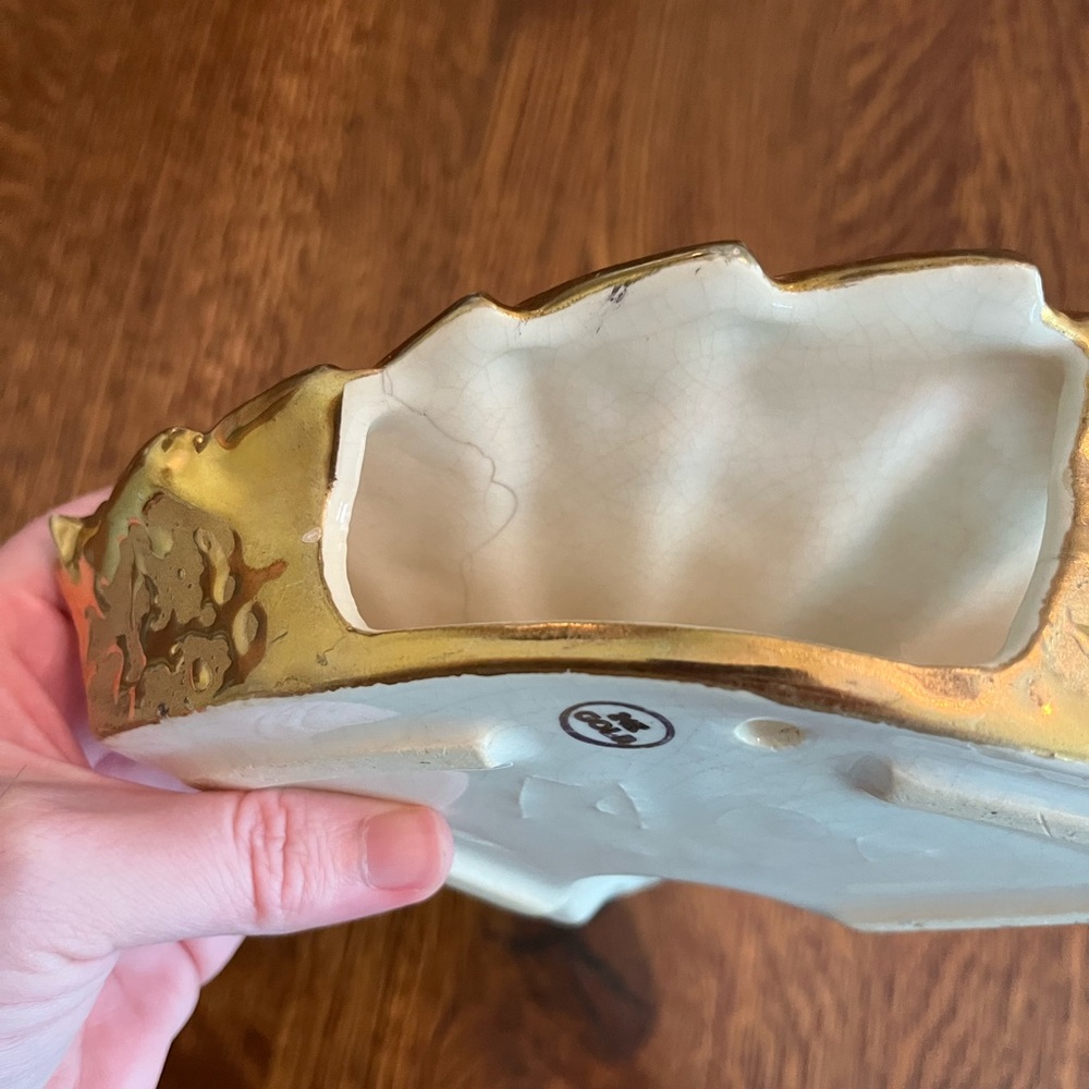 McCoy Vintage Gold Fan Wall Decor - Picture 8 of 14